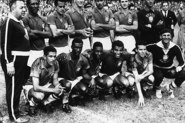 Seleção brasileira 1958 (Foto: Getty Images)