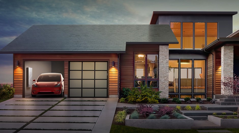 Painéis de captação de energia solar da Tesla começarão a ser vendidos ainda neste ano (Foto: Divulgação)