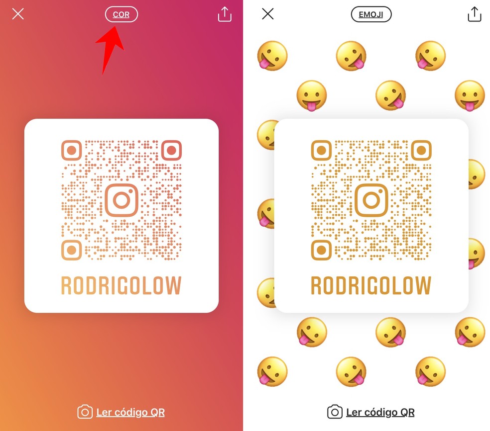 Como criar um QR Code do Instagram para o seu perfil ...