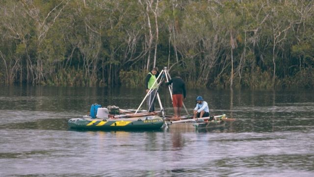 O pesquisador analisou o material orgânico de 13 lagos da Amazônia (Foto: Divulgação)