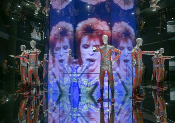 Exposição de David Bowie (Foto: Getty Images)