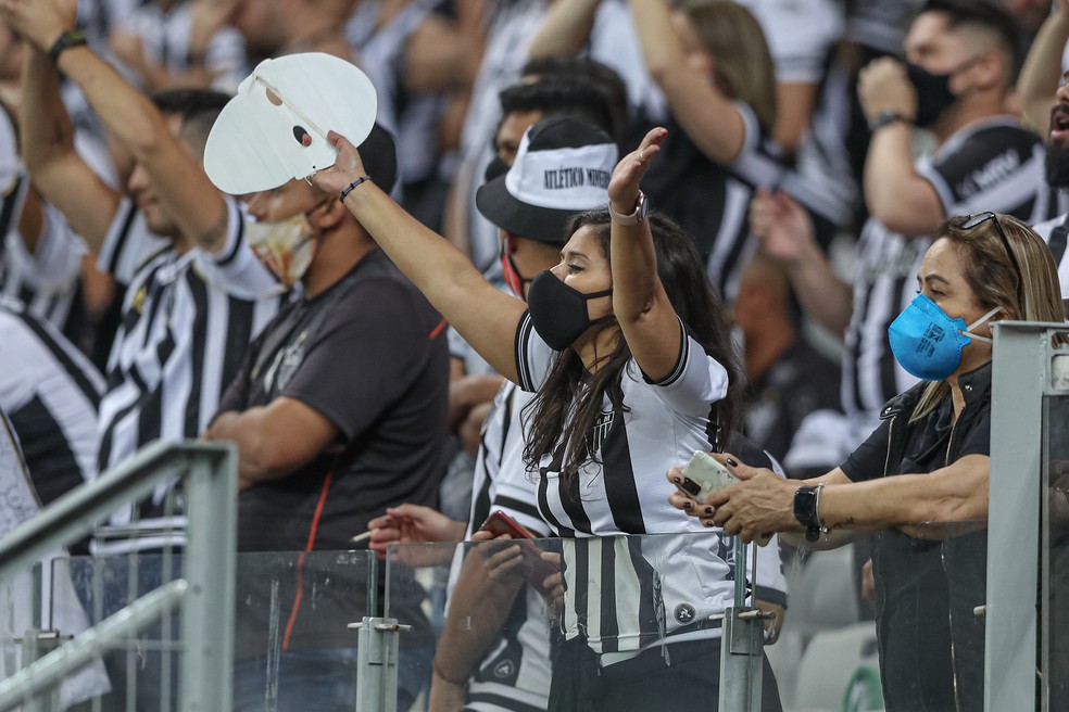 Torcida Atlético-MG Mineirão — Foto: Pedro Souza / Atlético