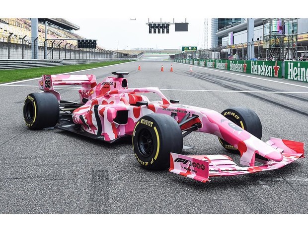 Carro de Fórmula 1 da Gape (Foto: reprodução/instagram)