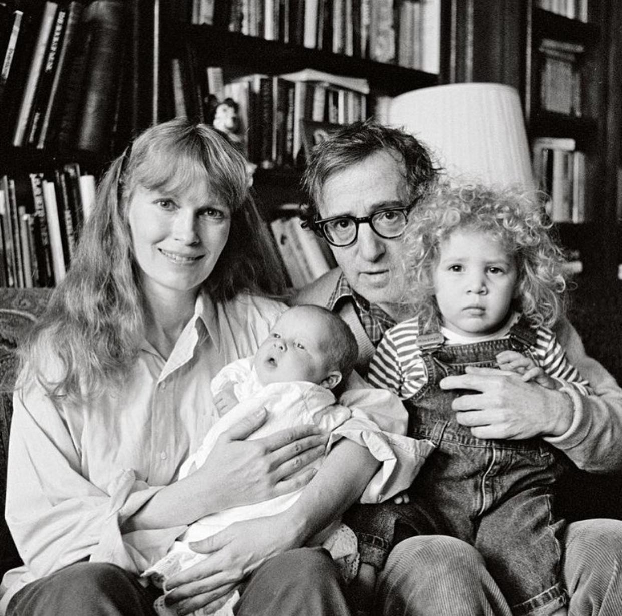 Mia Farrow e Woody Allen (Foto: Reprodução/Instagram)