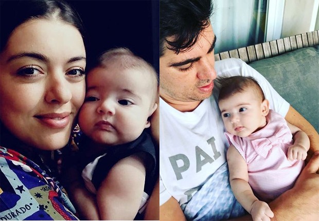 Patricia Cardoso e Marcelo Adnet com a filha, Alice (Foto: Reprodução/Instagram)