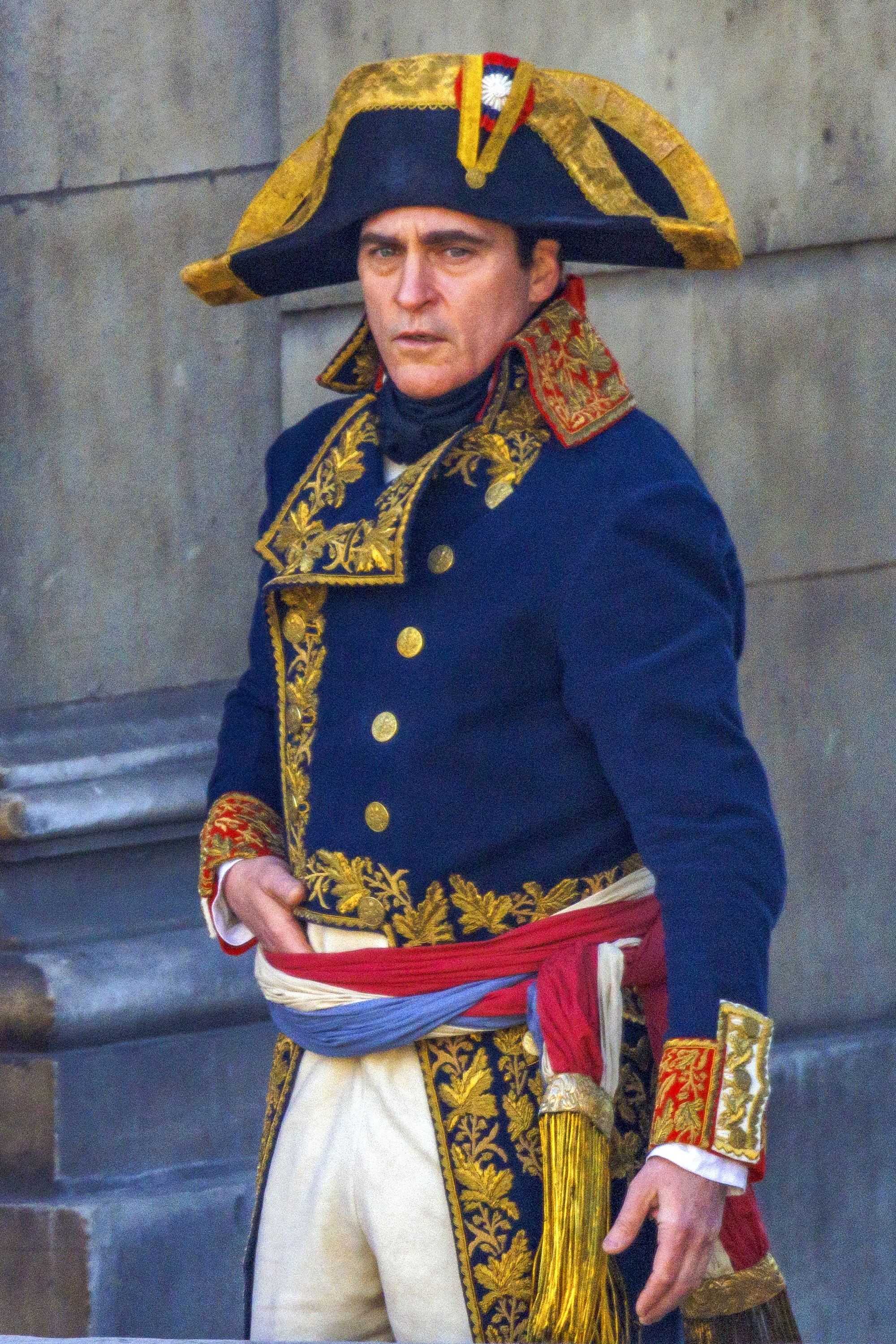 Primeira imagem de Joaquin Phoenix como Napoleão Bonaparte (1769-1821) (Foto: Grosby Group)