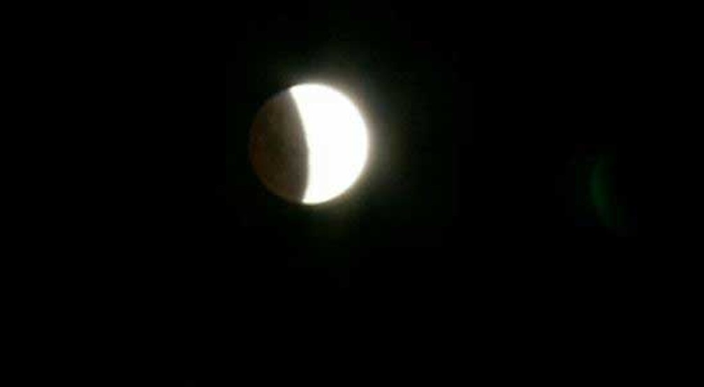 Eclipse no Chile — Foto: Reprodução