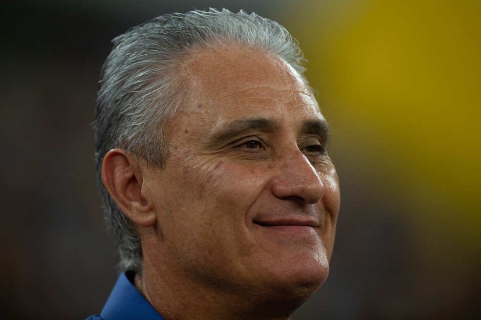 Tite durante o SuperclÃ¡ssico â Foto: Pedro Martins / MoWA Press