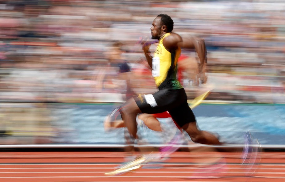 Usain Bolt: mudança climática está favorecendo desempenho de atletas mais altos e magros, como o medalhista olímpico Usain Bolt.