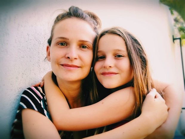 Fernanda Rodrigues e a filha, Luisa Erlanger (Foto: Reprodução/Instagram)