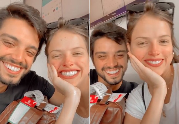 Rodrigo Simas e Agatha Moreira viajam para comemorar o aniversário da atriz (Foto: Reprodução/Instagram)
