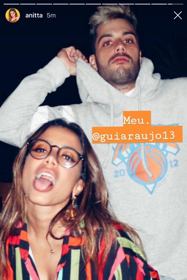 Anitta e Gui Araújo (Foto: Reprodução/Instagram)