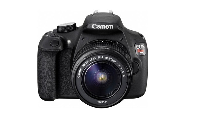 Canon EOS REBEL T5 grava em Full HD e tem preço mais barato da lista (Foto: Divulgação/Canon)