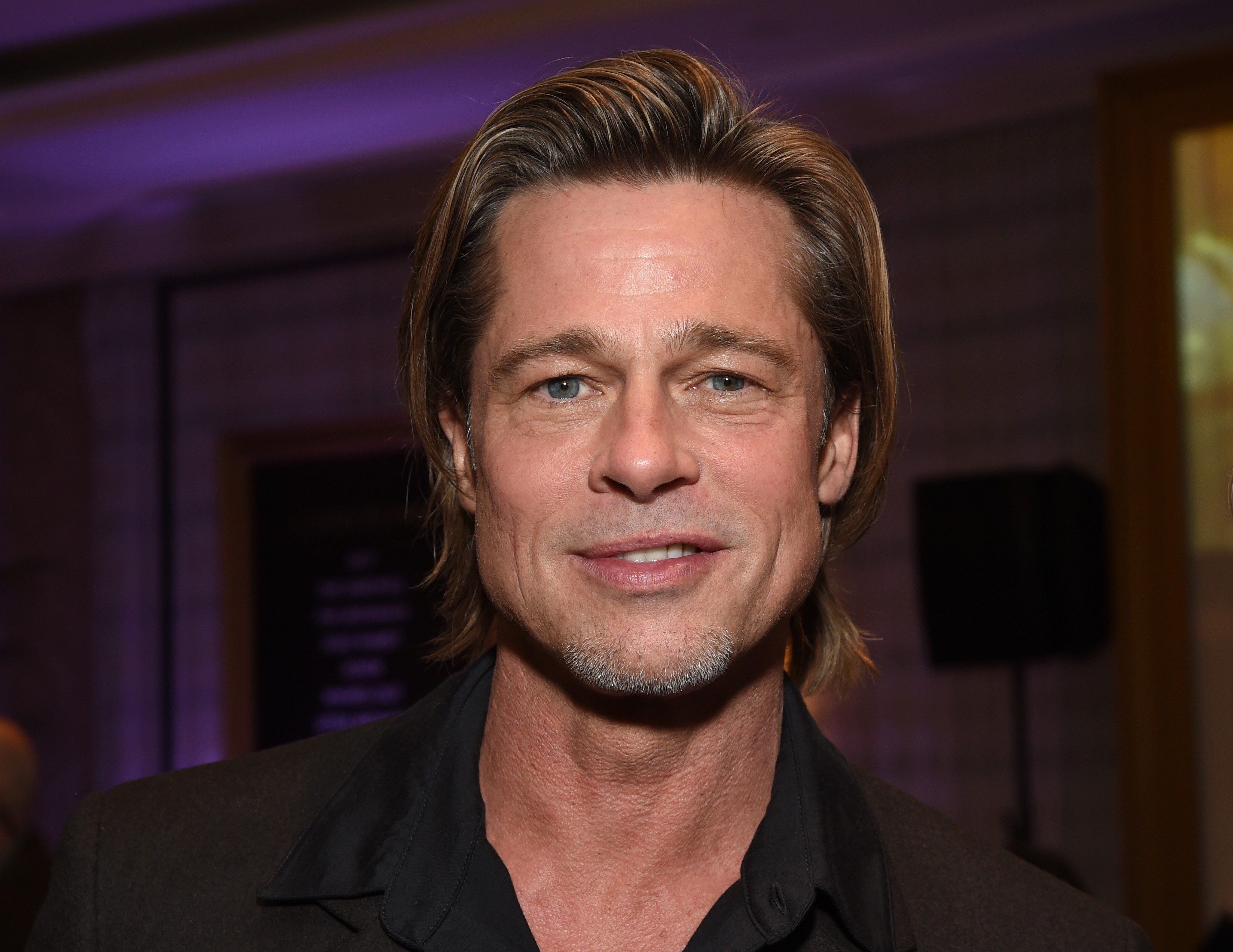 Brad Pitt spotted with a mystery woman on the map,