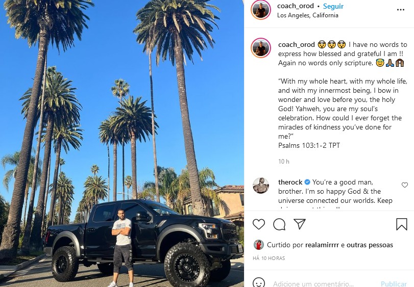 Dwayne Johnson surpreende dublê e o presenteia com carro, Pop & Arte