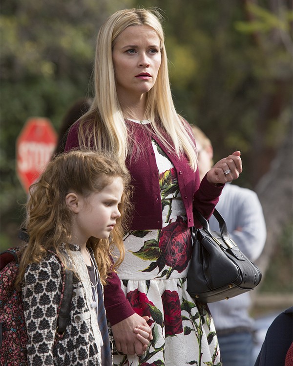 Reese Witherspoon em "Big Little Lies", onde encara os dramas da maternidade (Foto: Divulgação)