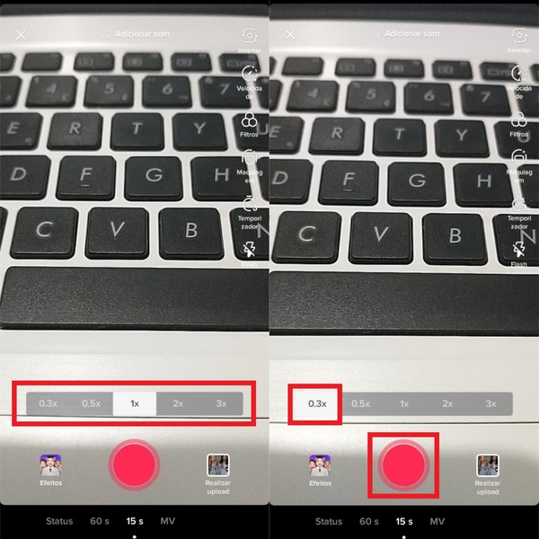 como diminuir a velocidade do video no tiktok redes sociais techtudo