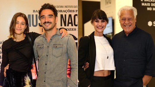 Caio Blat, Antônio Fagundes, Luisa Arraes e mais famosos vão à estreia no Rio; fotos