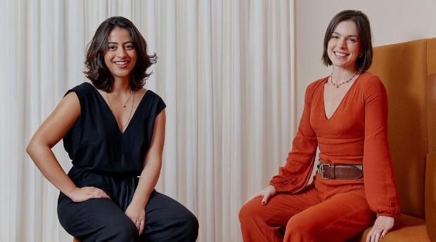 Marília Ponte (fundadora da Lilit) e Marina Ratton (da Feel) anunciam fusão das startups (Foto: Divulgação)