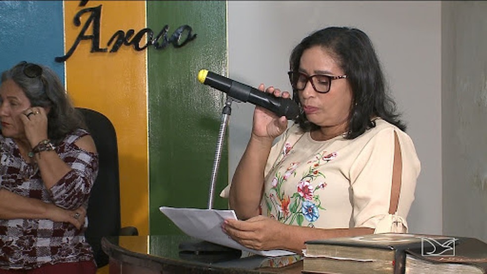 Após AVC em Domingos Dutra, vice Maria Paula toma posse como prefeita de Paço do Lumiar — Foto: Reprodução/TV Mirante
