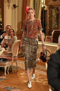 Desfile da coleção de Métiers d'Art da Chanel