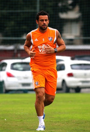 Fred, treino do Fluminense (Foto: Nelson Perez / Fluminense FC) Fred, treino do Fluminense (Foto: Nelson Perez / Fluminense FC)