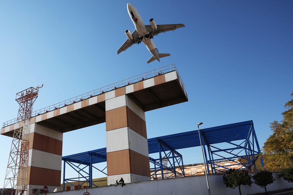 Vista do Aeroporto de Congonhas, na Zona Sul de São Paulo (SP). — Foto: RENATO S. CERQUEIRA/FUTURA PRESS/ESTADÃO CONTEÚDO