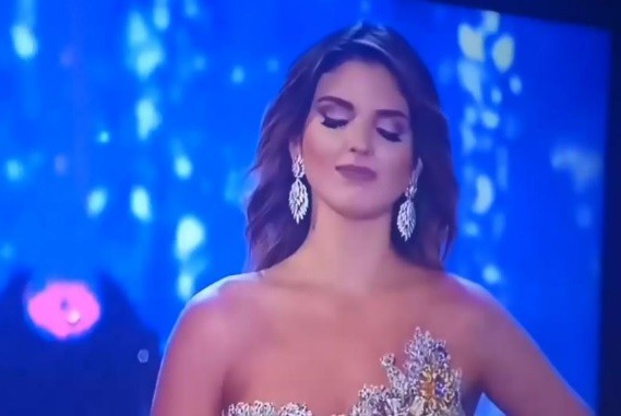 Vanessa se decepciona com o anúncio da vencedora do Miss Colômbia