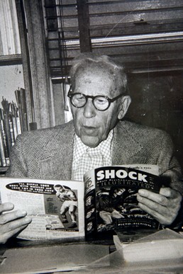 O psiquiatra freudiano Fredric Wertham quase destruir a indústria de histórias em quadrinhos nos anos 1950. (Foto: Wikimedia Commons)
