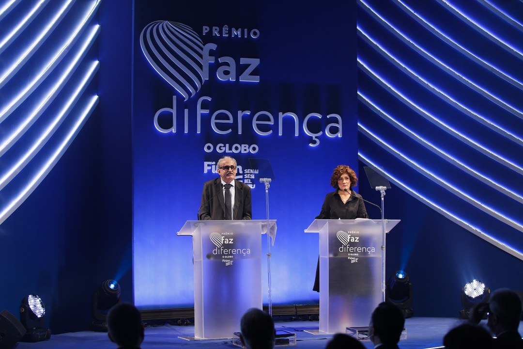 Faz Diferença 2021: os colunistas Ancelmo Gois e Míriam Leitão apresentam o prêmio