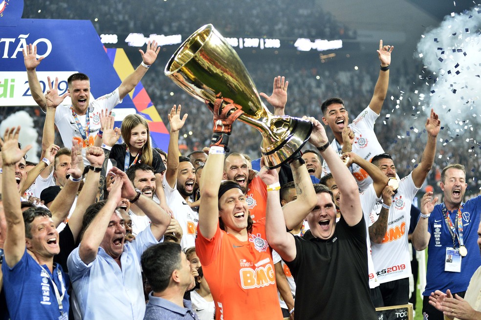 Corinthians foi o campeão paulista de 2019  — Foto: Marcos Ribolli