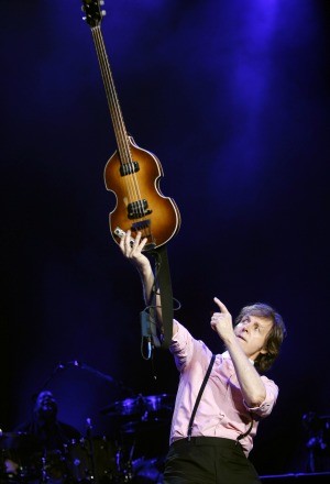 Paul McCartney na turnê Out There! (Foto: MJ Mexico City/Divulgação)