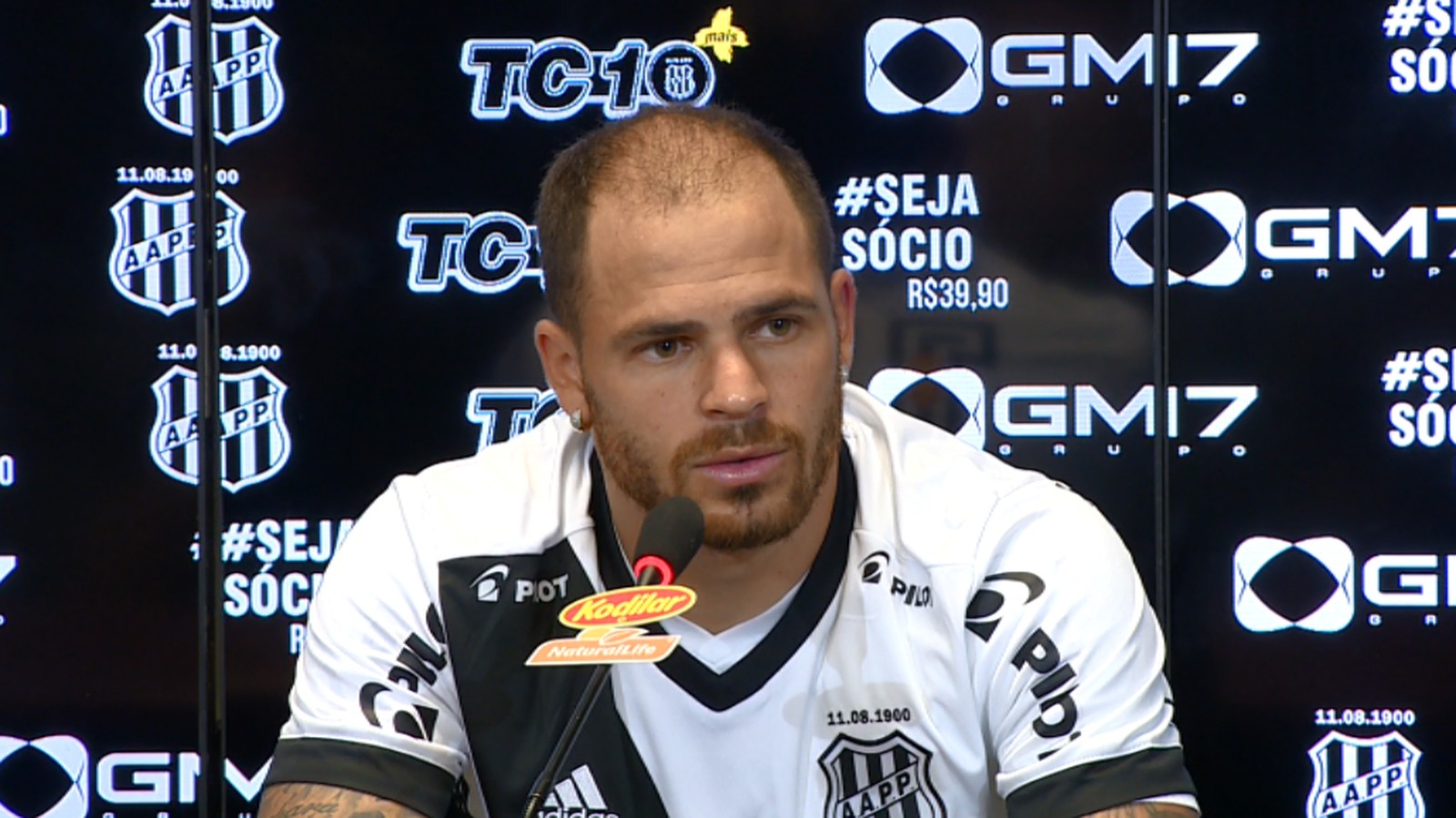 Silvinho concede entrevista no Moisés Lucarelli (Foto: Carlos Velardi / EPTV)