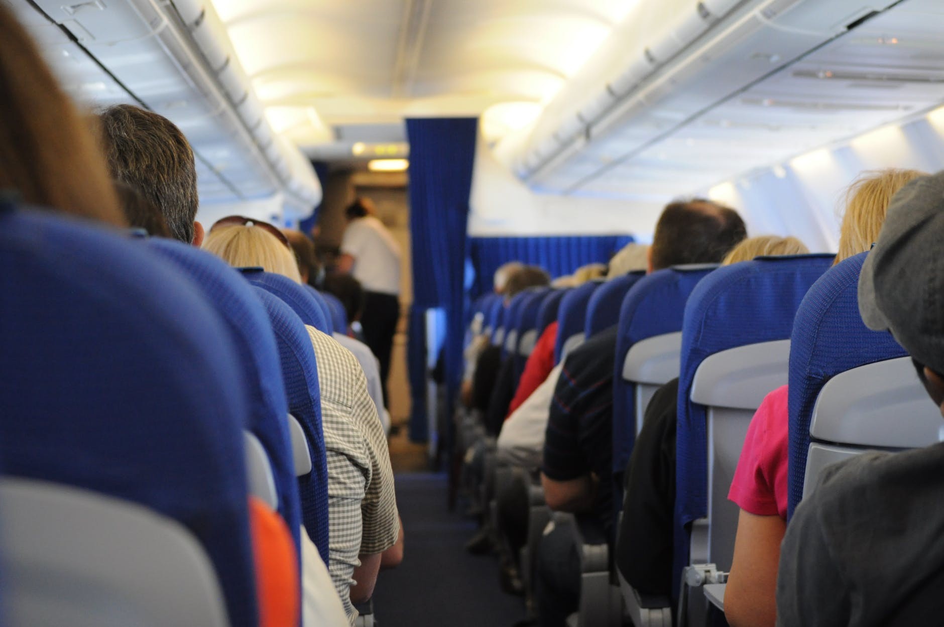 Passageiros em avião (Foto: Pexels)