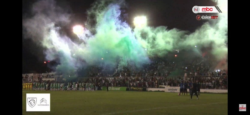 União Cacoalense x Real Ariquemes — Foto: MBC Produções