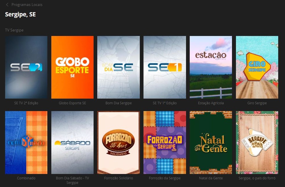 Programação local está disponível no Globoplay para todo país | TV Sergipe  | Rede Globo