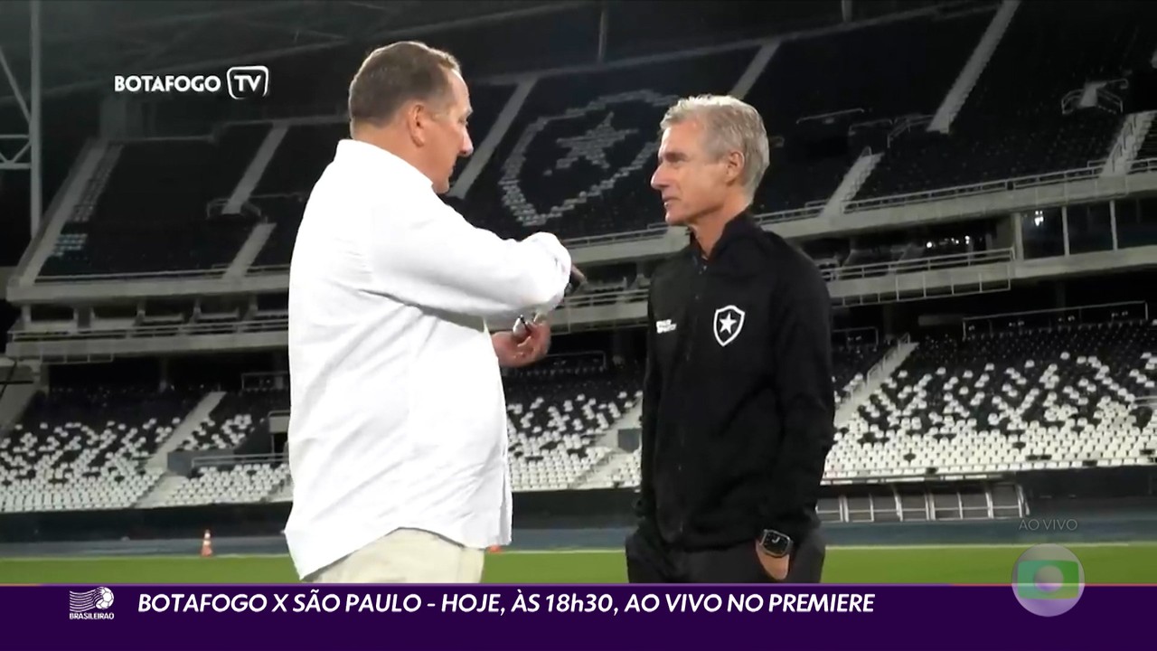 Botafogo x São Paulo - hoje, às 18h30, ao vivo no Premiere