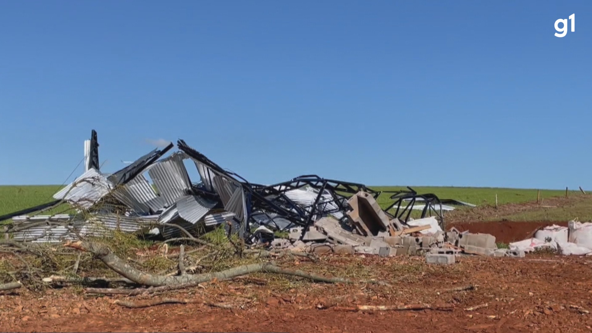 'Não sei de que jeito vou me reerguer e se vou me reerguer', diz agricultor após ciclone que atingiu o RS