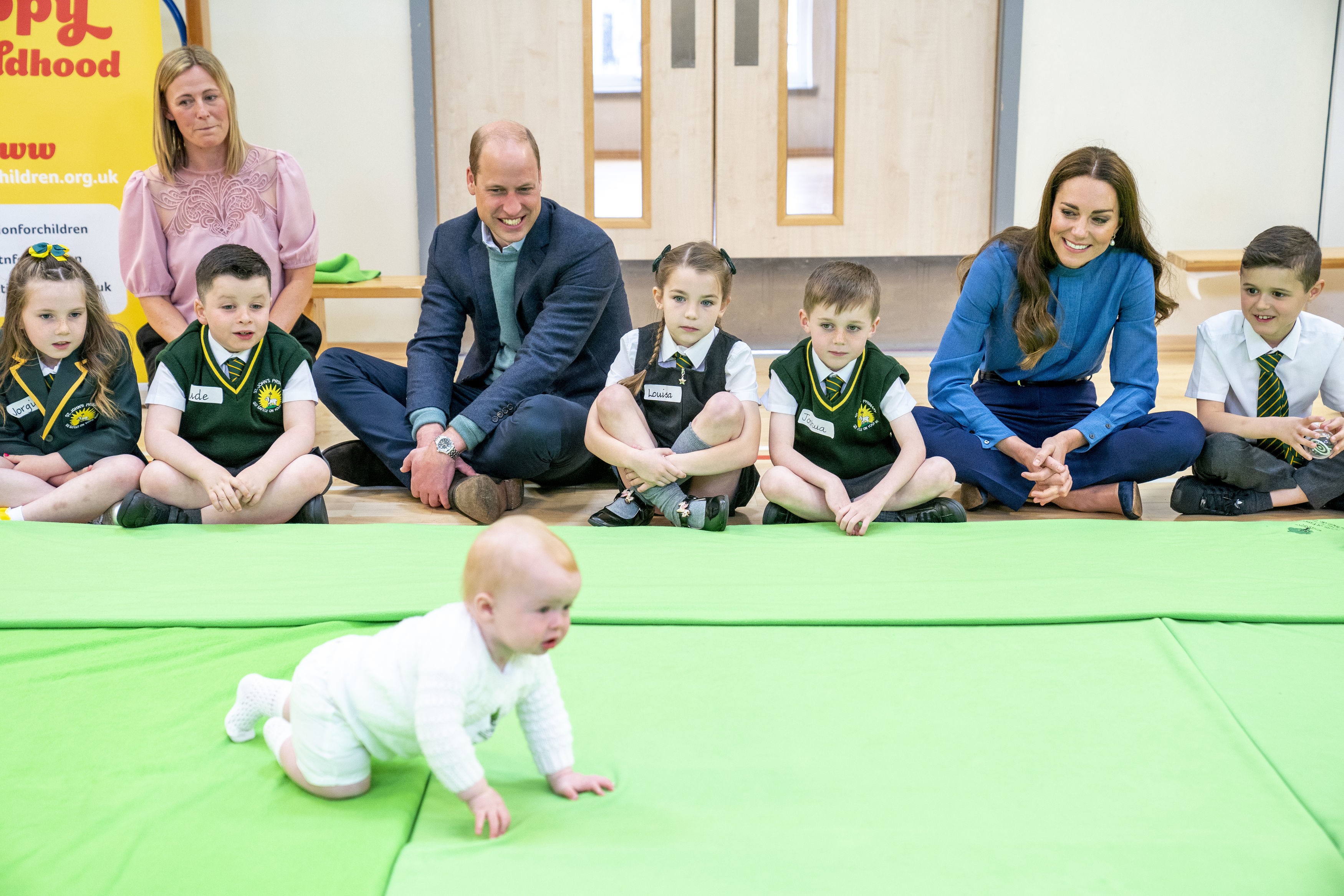 O príncipe William e a duquesa Kate Middleton durante visita à Escócia em 11 de maio de 2022 (Foto: Getty Images)