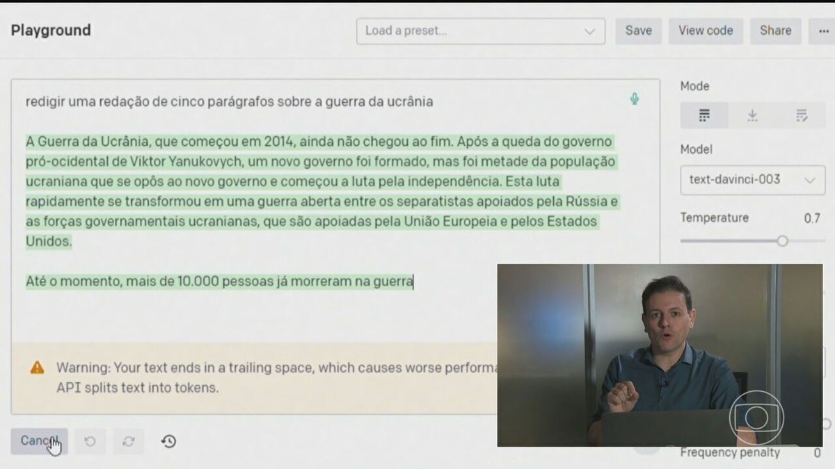 Universidades discutem as mudanças no ensino com o uso do ChatGPT - Globo.com