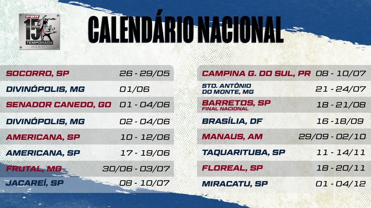 pbr-calendario-brasil (Foto: PBR)