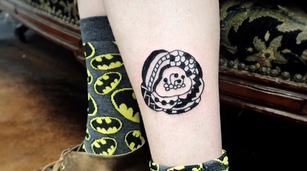 A última tatuagem publicada no perfil de Noko (Foto: Reprodução/Instagram)