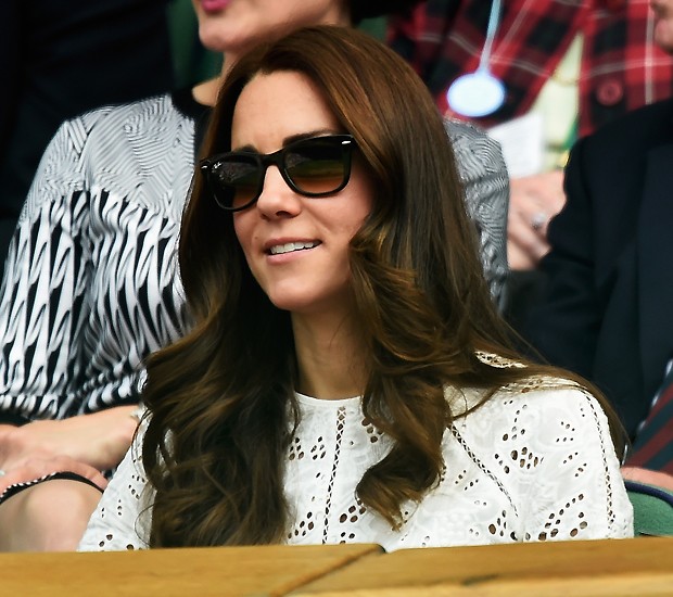 Kate Middleton e seu Ray Ban clássico (Foto: Getty Images)