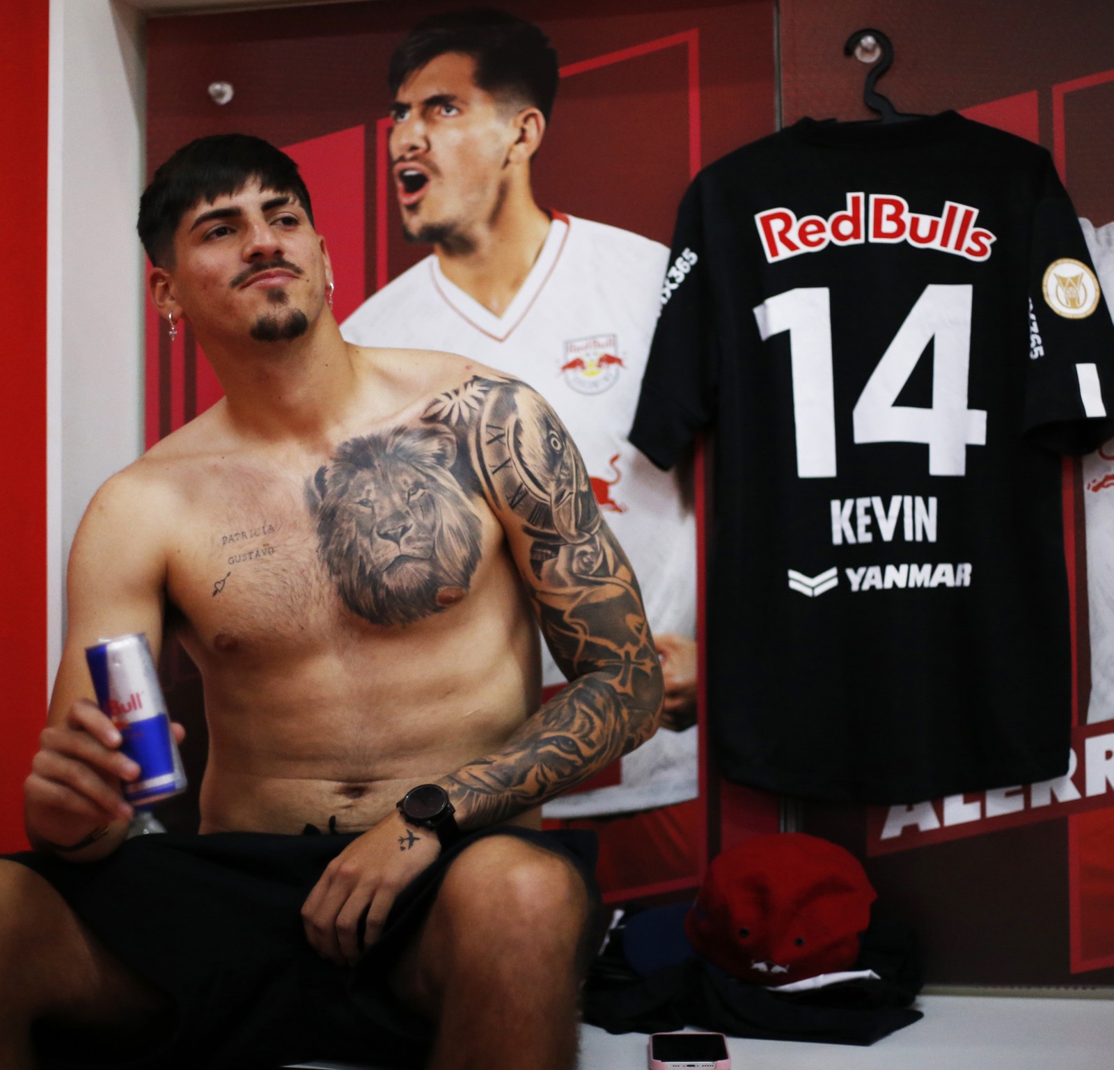 Kevin Lomónaco, zagueiro do Bragantino — Foto: Ari Ferreira/Red Bull Bragantino