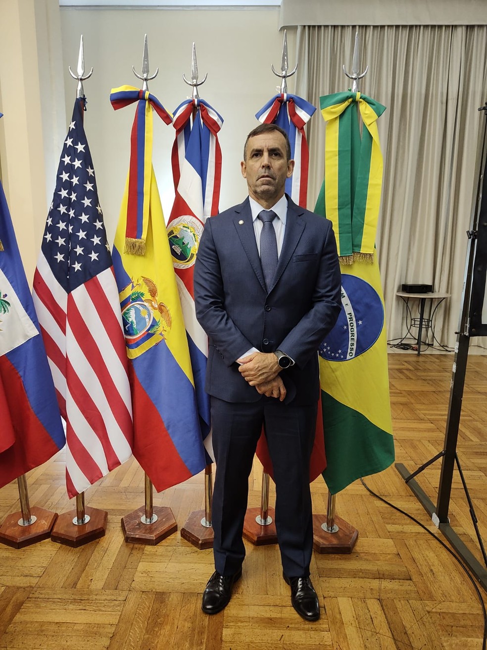 Coronel Gaia assume a Sejusp em 2023  — Foto: Arquivo/Secom