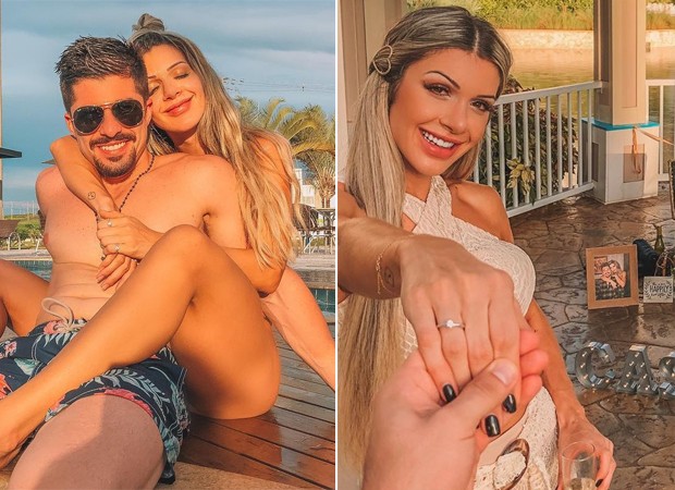 Tatiele Polyana e o noivo, Fernando Urbano (Foto: Reprodução / Instagram)