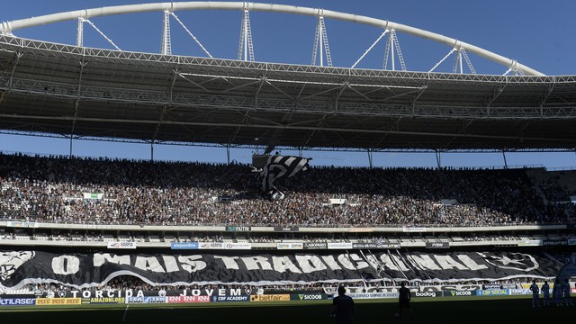 Torcida em Botafogo x Operário-PR no Nilton Santos