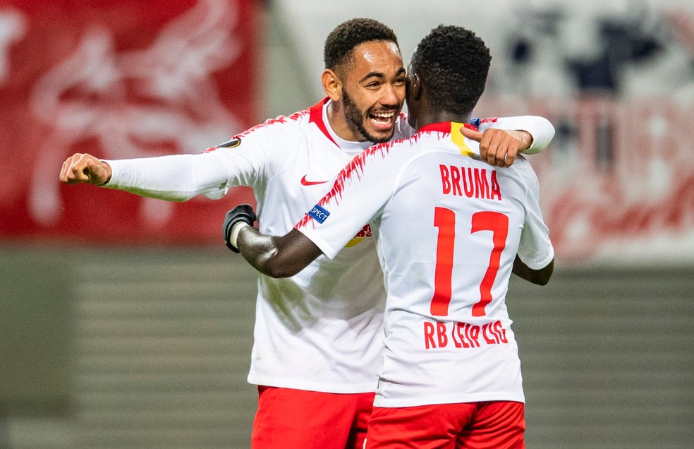 Liga Europa Matheus Cunha Marca Na Vitoria Do Leipzig Arsenal Bate O Sporting Liga Europa Ge