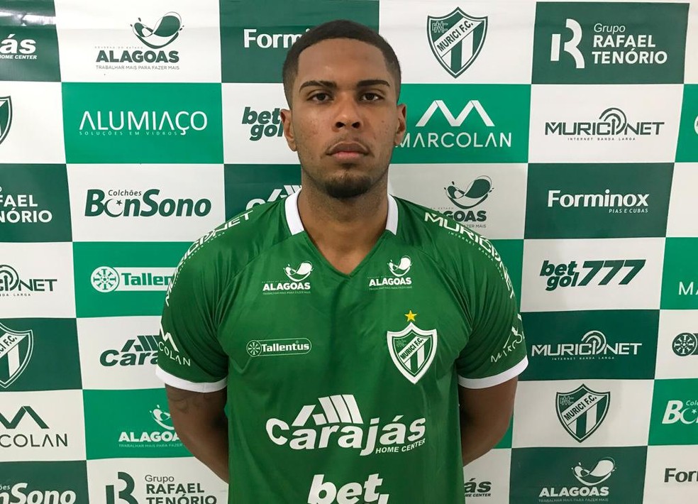 Gandon, zagueiro do Murici — Foto: Jailson Colácio/Ascom Murici FC