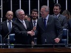 Temer assume e avisa que não vai tolerar racha no partido e com aliados